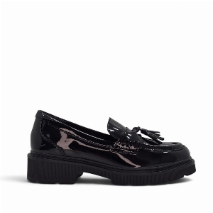 Clarks 261 84491 Lauryl Tassel Noir Patent
