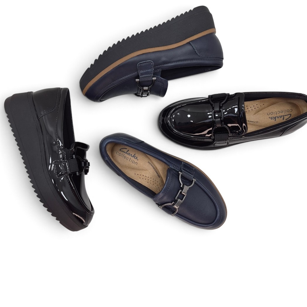 Clarks 261 84803 Zylah Erin Noir Verni