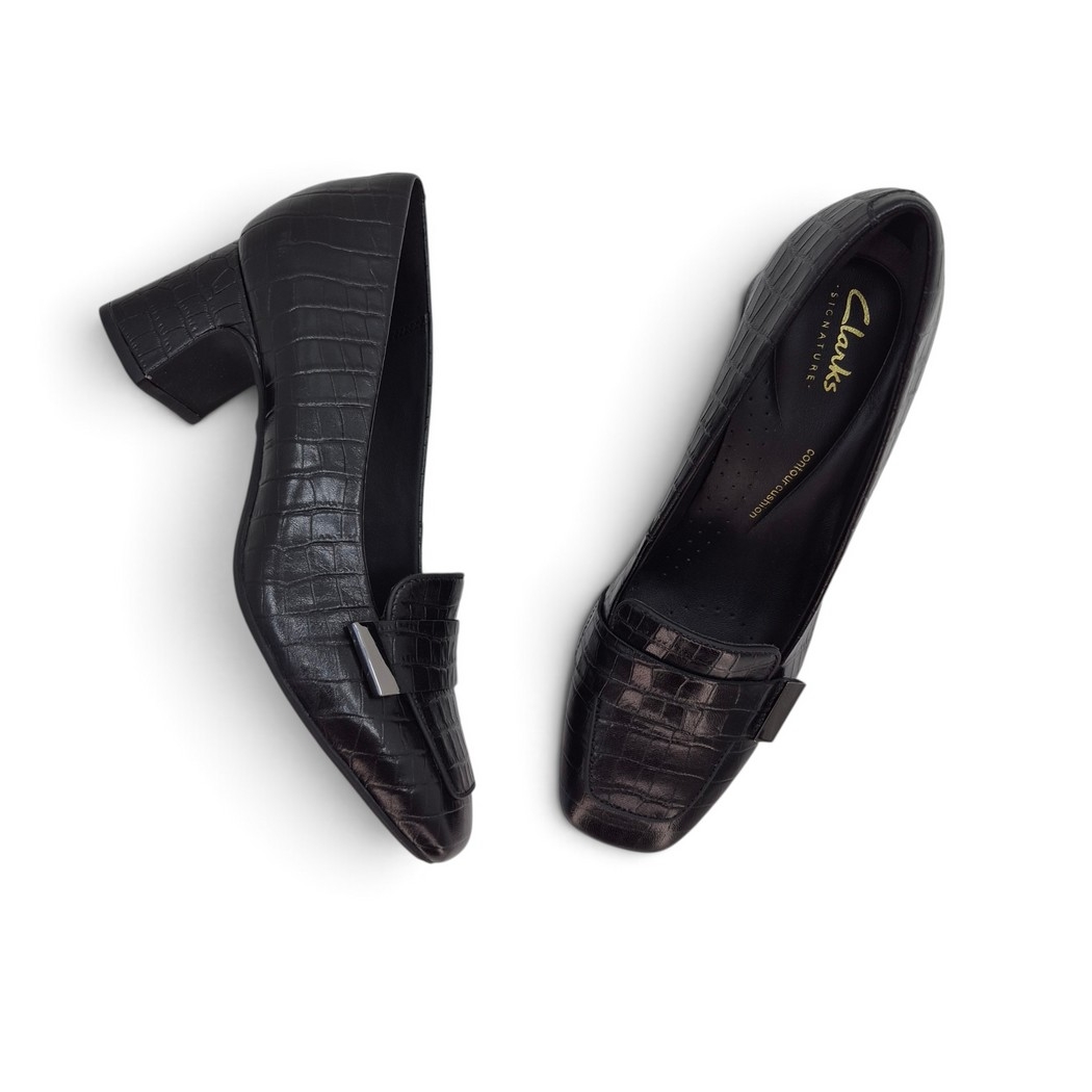 Clarks 263 20255 Fernie Edge Noir Croc