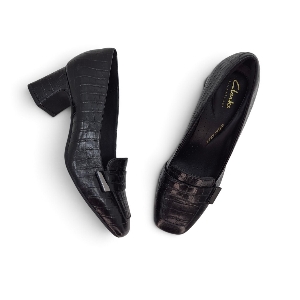 Clarks 263 20255 Fernie Edge Noir Croc