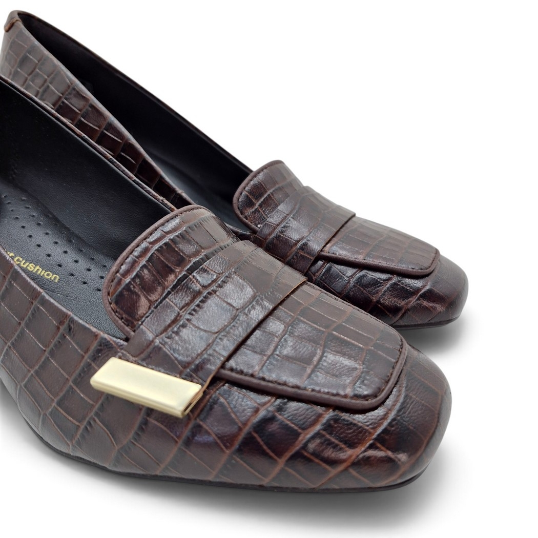 Clarks 263 27185 Fernie Edge Brun Croc