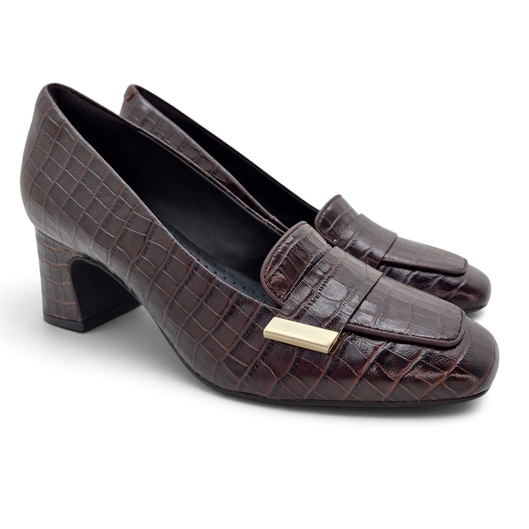 Clarks 263 27185 Fernie Edge Brun Croc