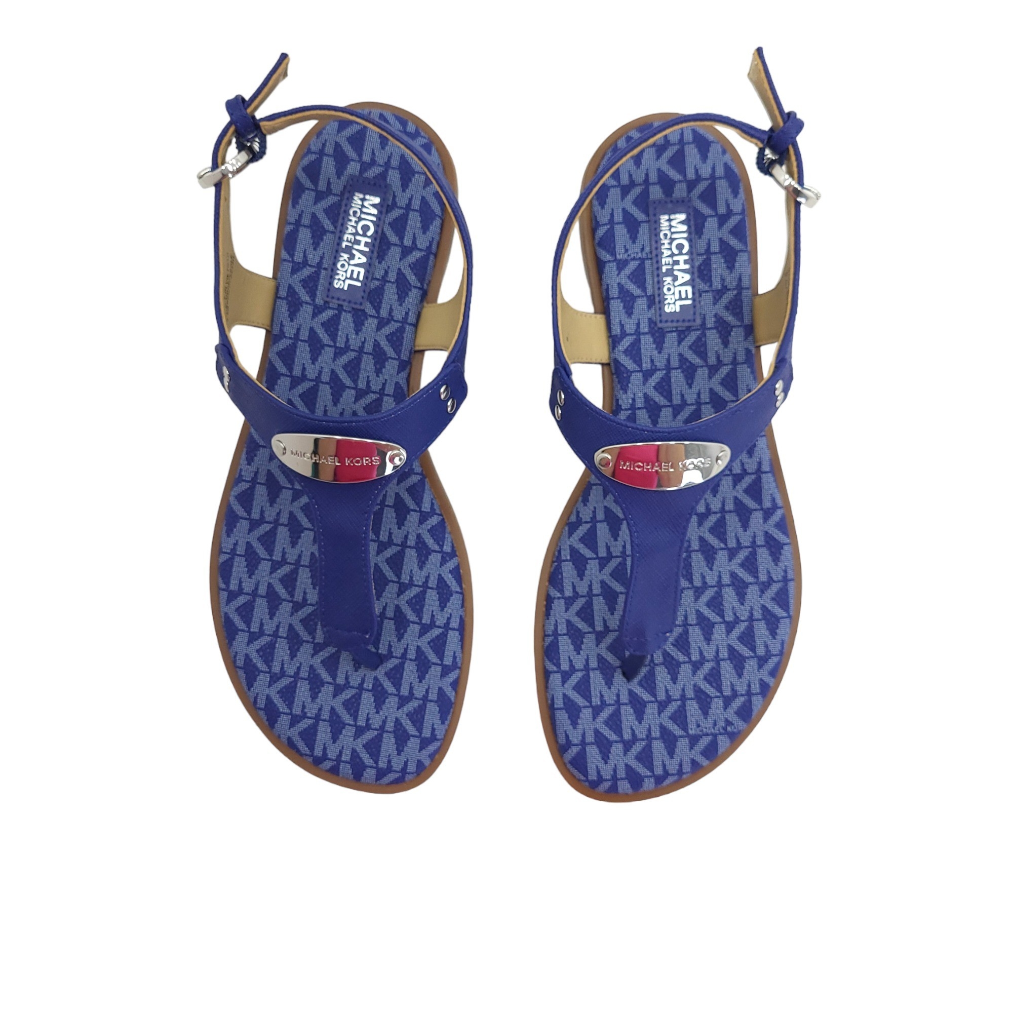 Plate Thong Cobalt