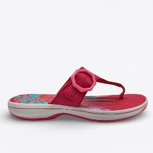 Clarks 86796 Breeze Cove Poppy Red