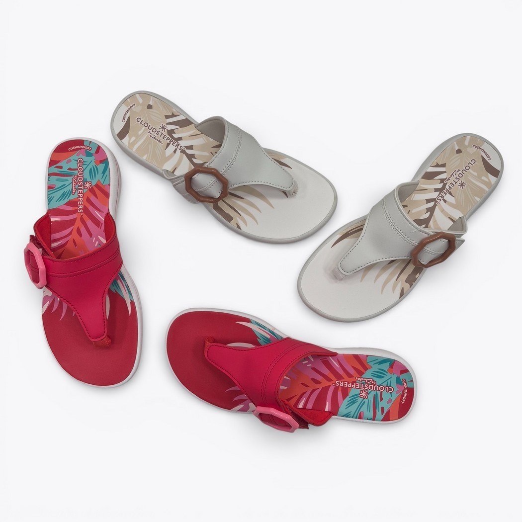 Clarks 86796 Breeze Cove Poppy Red