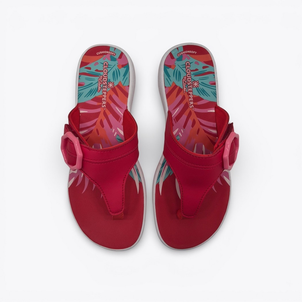 Clarks 86796 Breeze Cove Poppy Red