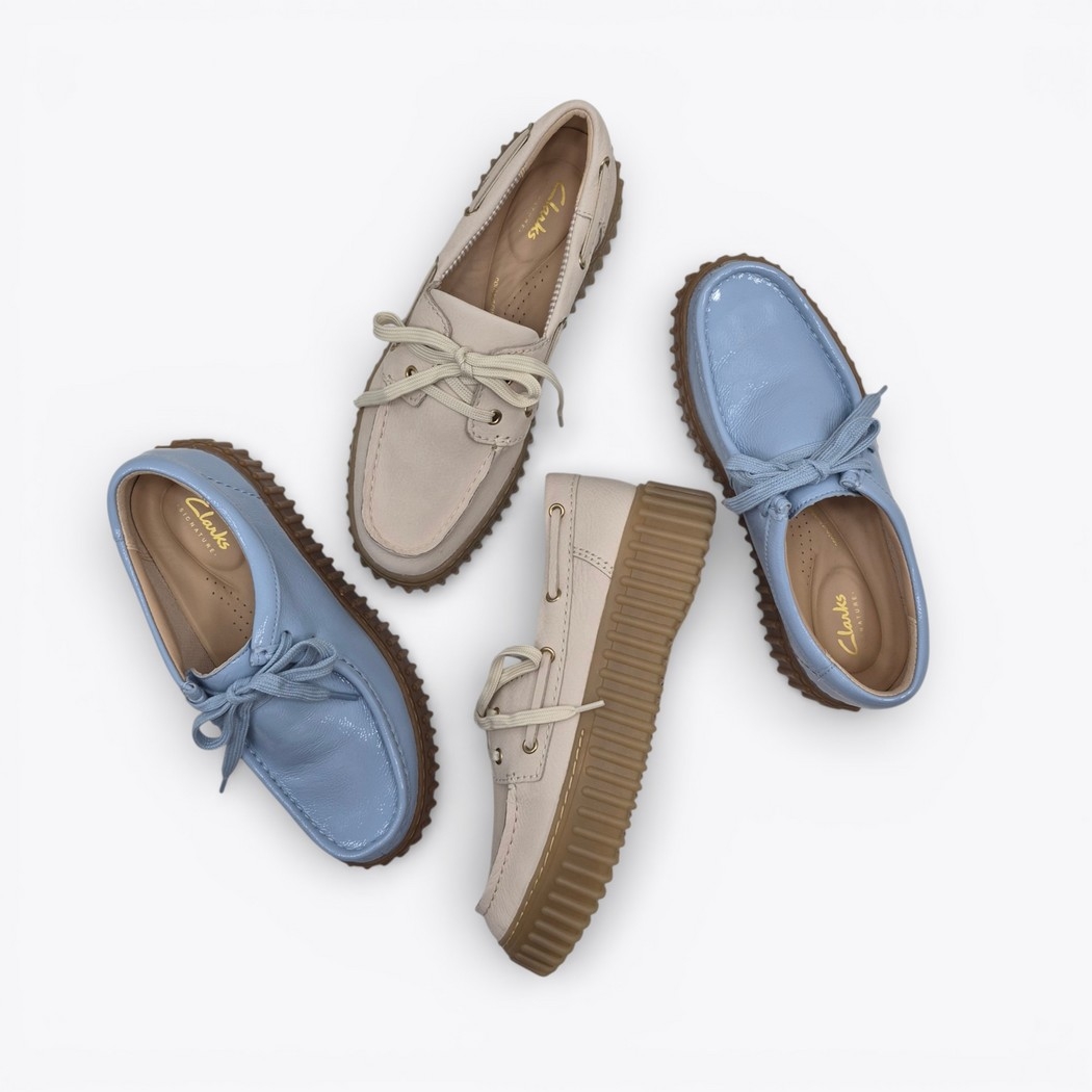Clarks 86302 Thorhill Boat Crème