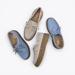 Clarks 86302 Thorhill Boat Crème