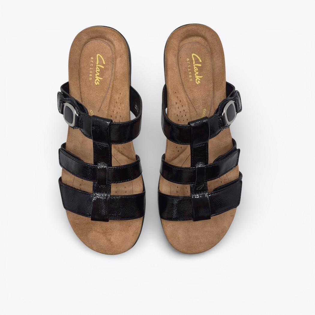 Clarks 85965 Kitly Pearl Noir Verni