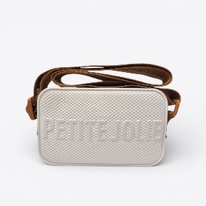 Petite Jolie Smash Bag Blanc Caramel