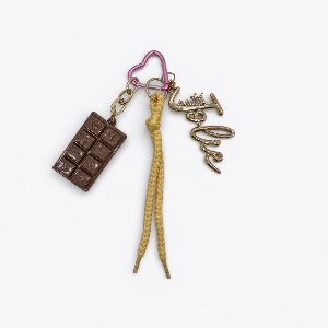 Petite Jolie PORTE-CLÉS-PJ20326 Chocolat