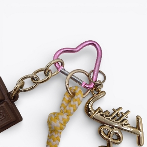 Petite Jolie PORTE-CLÉS-PJ20326 Chocolat