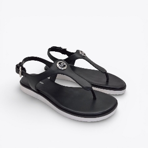 Michael Kors 40R6VAFS2L Val Thong Sandal Noir