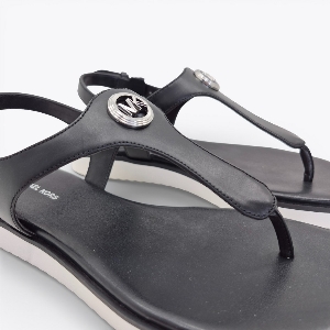 Michael Kors 40R6VAFS2L Val Thong Sandal Noir