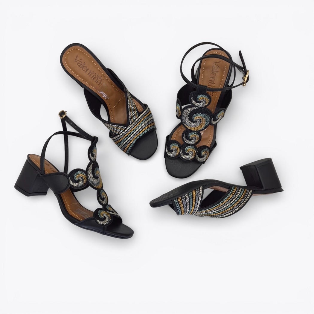 Valentina 457053 Noir Multi