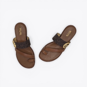 Michael Kors 40S4VEFS2L Vera Flat Thong Brun