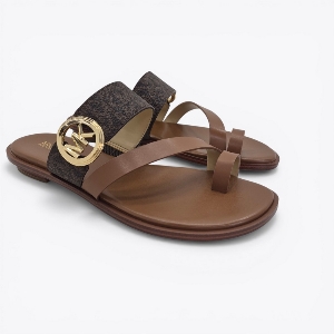Michael Kors 40S4VEFS2L Vera Flat Thong Brun