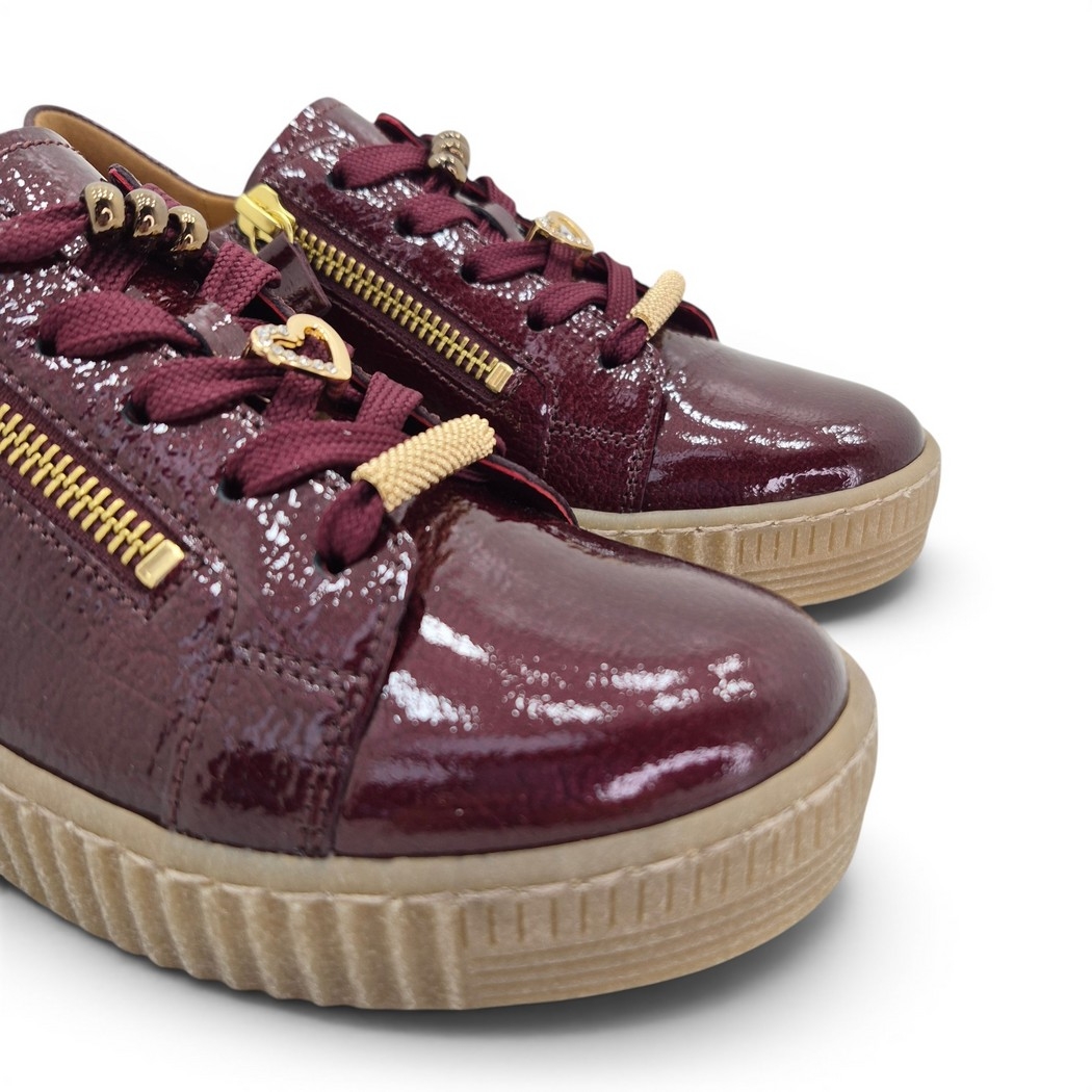 Gabor 6010-03-005 Colette Sneaker Mulberry