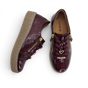 Gabor 6010-03-005 Colette Sneaker Mulberry