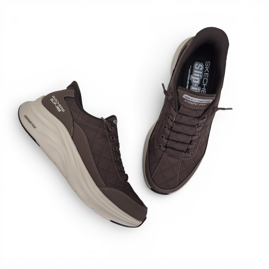 Skechers 232619 Contour Cozy Fit Brun